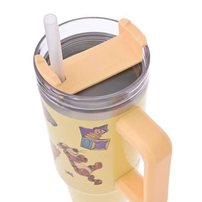 Vaso con bombilla de Winnie the Pooh, Piglet y Tigger