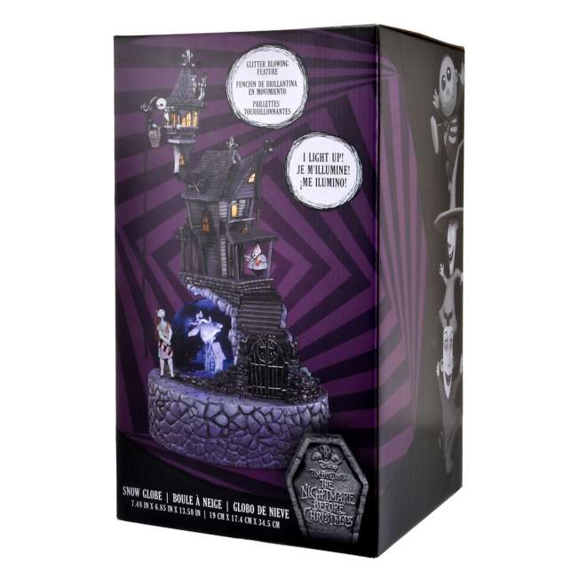Globo de nieve iluminado de The Nightmare Before Christmas