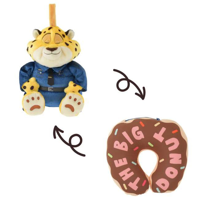 Almohada de viaje 2 en 1 de Clawhauser | Zootopia