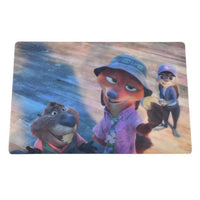 Postal lenticular de Zootopia 2: Nick, Judy y Nibbles