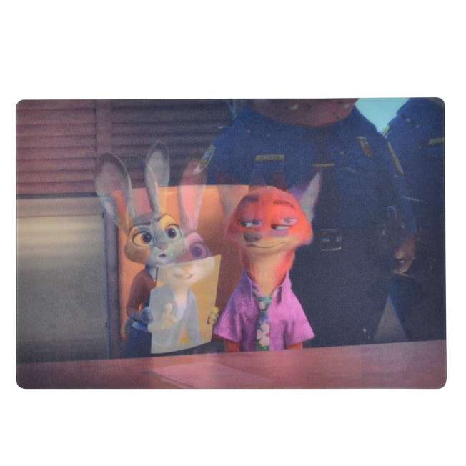 Postal lenticular de Judy Hopps y Nick Wilde | Zootopia 2