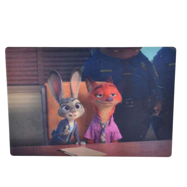 Postal lenticular de Judy Hopps y Nick Wilde | Zootopia 2