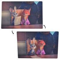 Postal lenticular de Judy Hopps y Nick Wilde | Zootopia 2