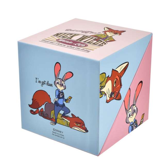 Set de notas adhesivas con Judy Hopps, Nick Wilde y portalápices