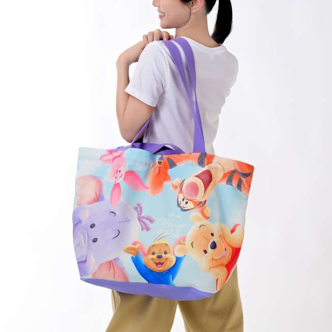 Bolso tote extragrande Winnie the Pooh: Roo y Lumpy
