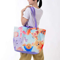 Bolso tote extragrande Winnie the Pooh: Roo y Lumpy