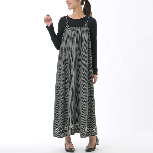 Vestido a rayas de Jack Skellington