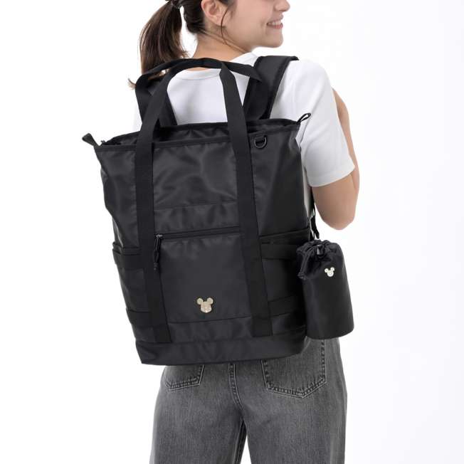 Mochila 2 en 1 de Mickey con funda para botella