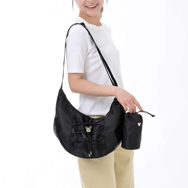 Bolso bandolera de Mickey Mouse con funda para botella