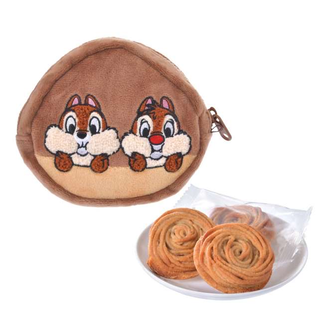 Estuche Chip y Dale con tartas de castaña
