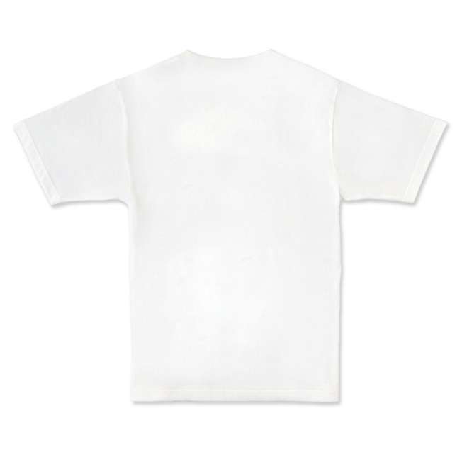 Polera blanca Phineas and Ferb con agentes bordados