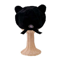 Boina negra con orejas de Minnie y Figaro