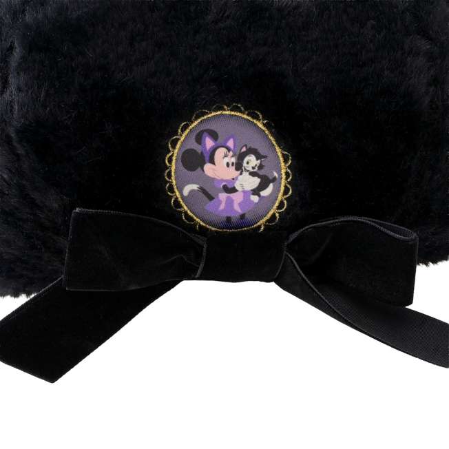 Boina negra con orejas de Minnie y Figaro