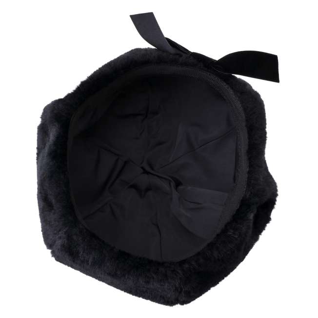 Boina negra con orejas de Minnie y Figaro