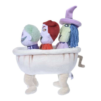 Set de peluches Rock, Shock y Barrel con bañera