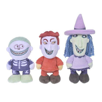 Set de peluches Rock, Shock y Barrel con bañera