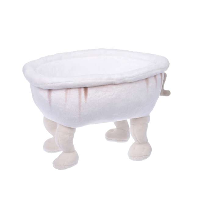 Set de peluches Rock, Shock y Barrel con bañera