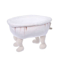 Set de peluches Rock, Shock y Barrel con bañera