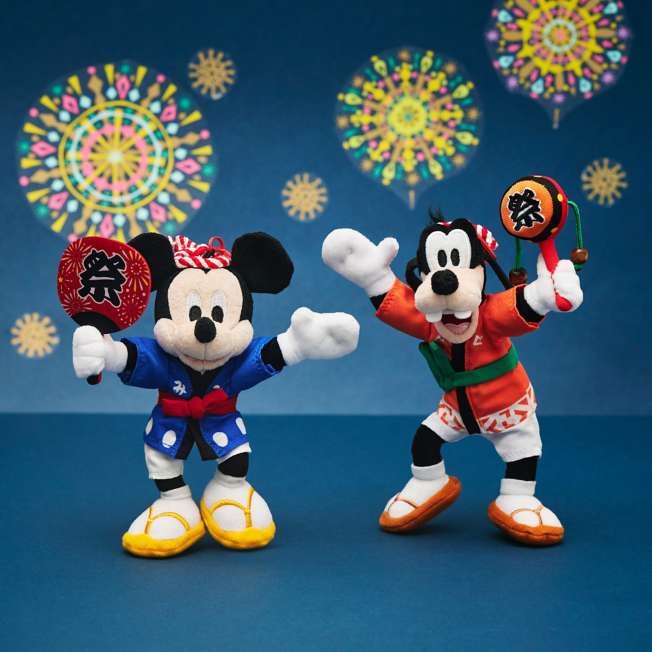 Llavero de peluche Goofy estilo Matsuri