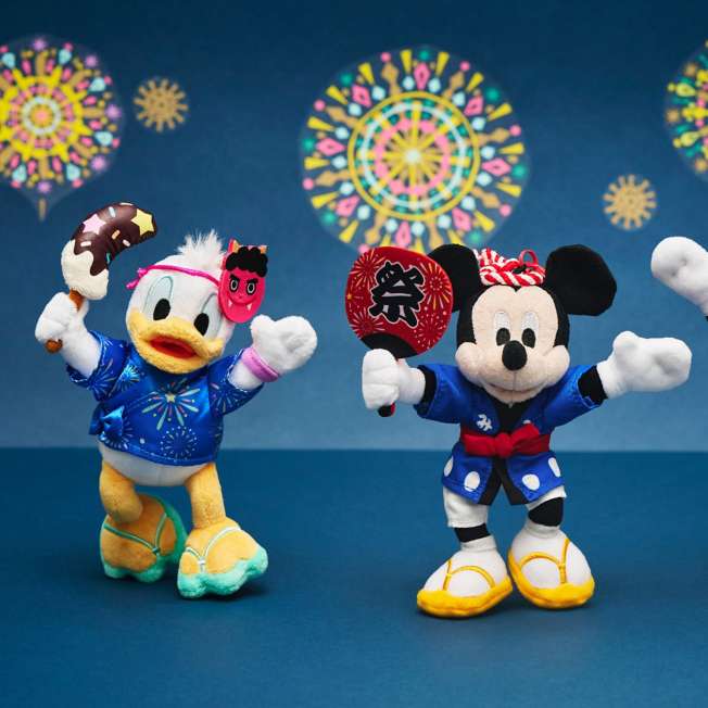 Llavero de peluche Donald Duck estilo festival