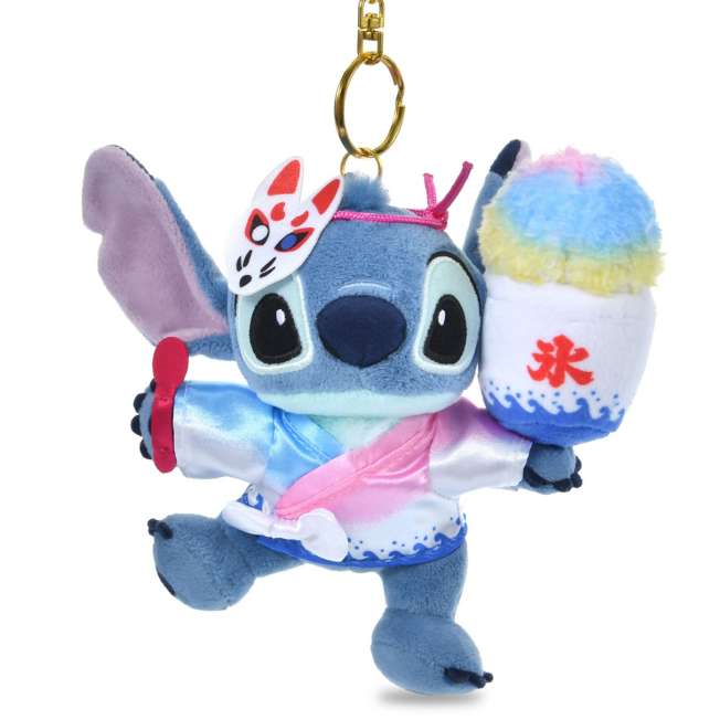 Llavero de peluche Stitch estilo festival
