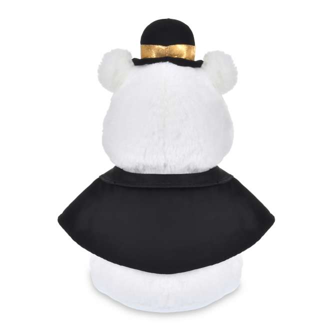 Peluche de Winnie the Pooh estilo negro y dorado