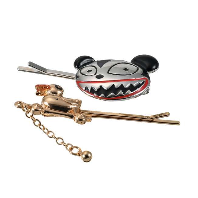 Set de pinches Vampire Teddy y Killer Duck