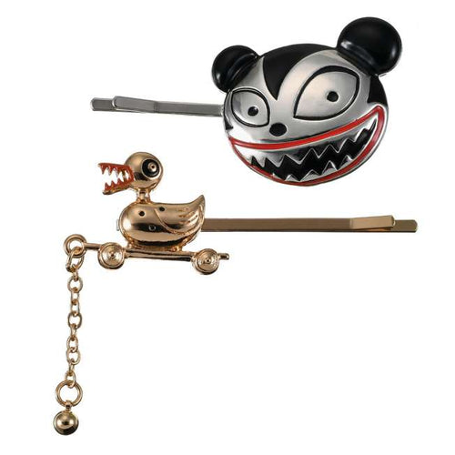 Set de pinches Vampire Teddy y Killer Duck