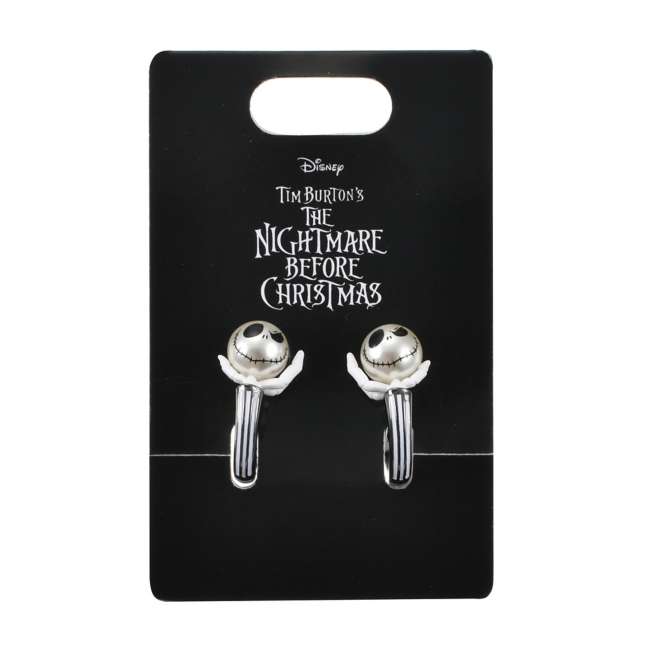 Aros tipo argolla de Jack Skellington