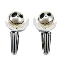 Aros tipo argolla de Jack Skellington