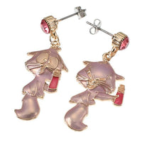 Aros colgantes asimétricos de Yzma Kitty