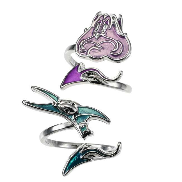Set de anillos de Pena y Pánico - Disney Villains