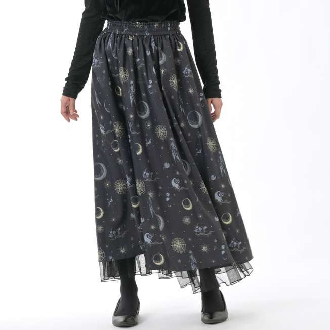 Falda en capas The Nightmare Before Christmas