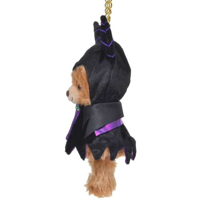 Poncho de Maléfica para llavero de peluche