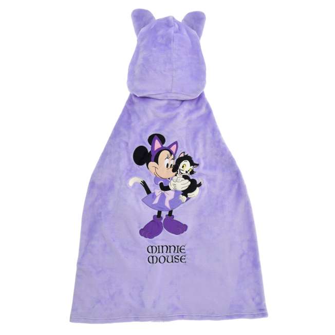 Manta con capucha de Minnie y Figaro
