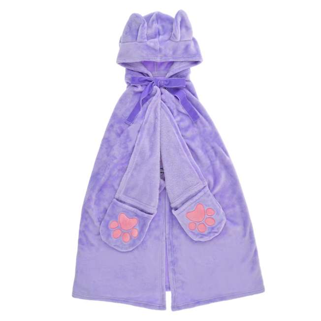 Manta con capucha de Minnie y Figaro
