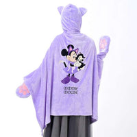 Manta con capucha de Minnie y Figaro