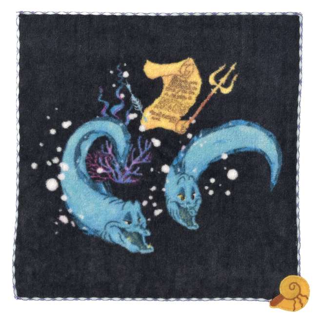 Toalla de mano Flotsam y Jetsam | La Sirenita