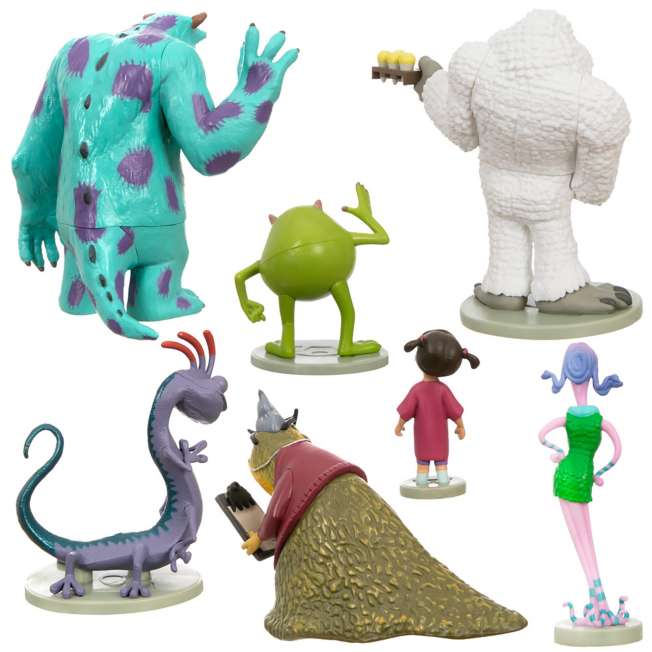 Set de figuras de Monsters, Inc.