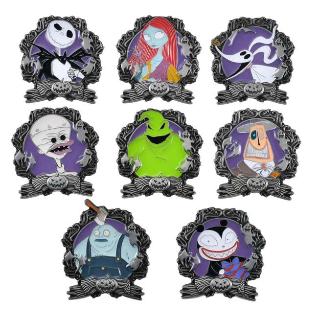 Set de 2 pines sorpresa de The Nightmare Before Christmas