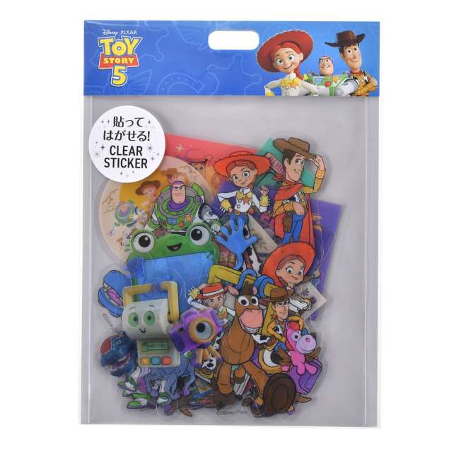 Set de 25 stickers transparentes Toy Story 5