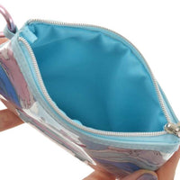 Estuche plano de Stitch y Angel con mosquetón