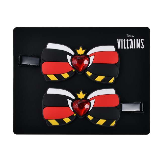 Set de pinches para el pelo de la Reina de Corazones