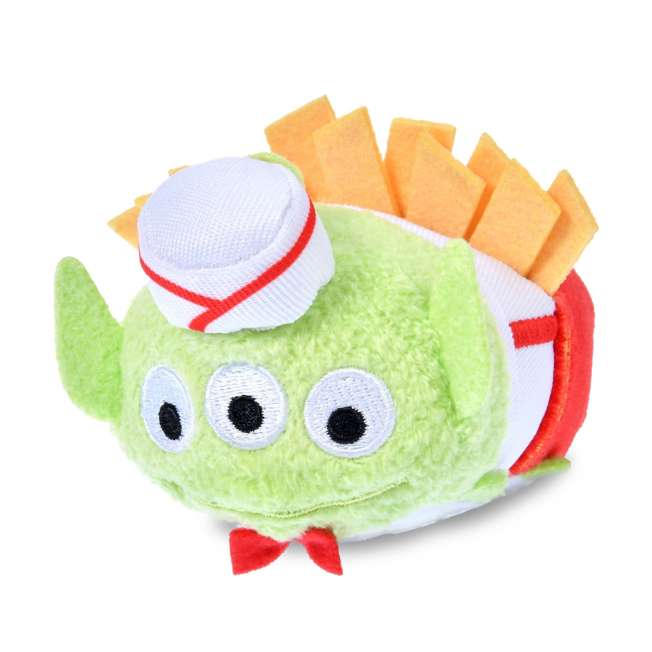 Peluche Tsum Tsum Alien con diseño de papas fritas