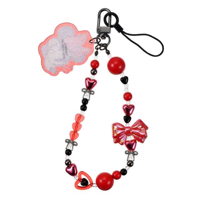 Correa de cuentas con dije de Minnie Mouse
