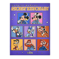 Llavero sorpresa Mickey & Friends estilo denim ochentero