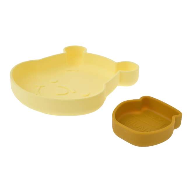 Set infantil de platos de silicona de Winnie the Pooh
