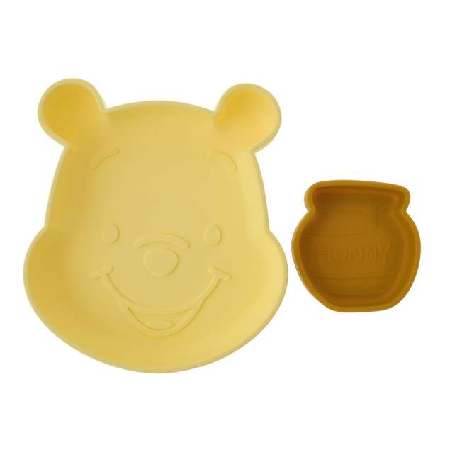 Set infantil de platos de silicona de Winnie the Pooh