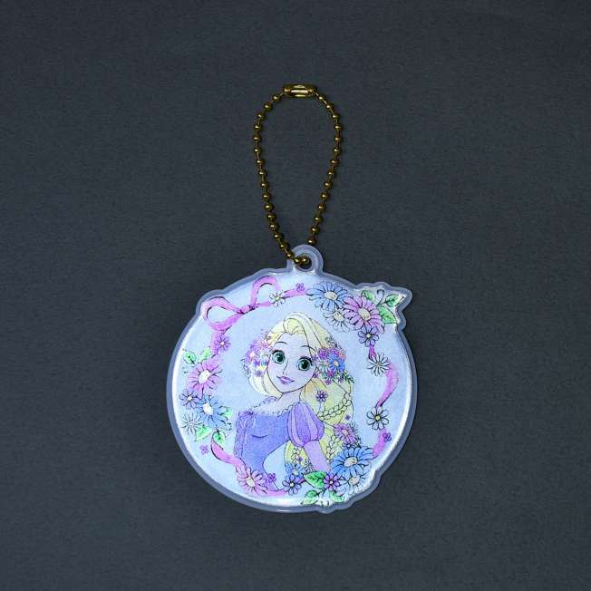 Llavero reflector infantil de Rapunzel