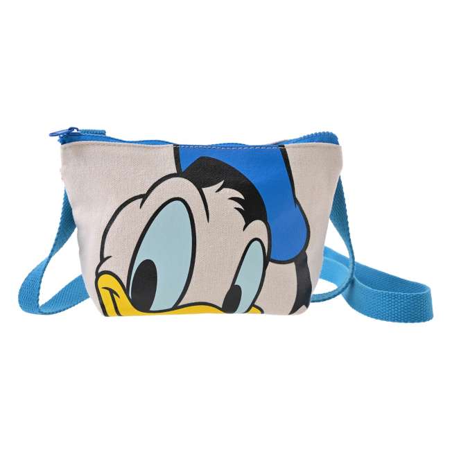 Bolso bandolera de lona del Pato Donald